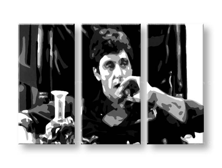 Ručno slikane slike na platnu Pop Art AL PACINO 