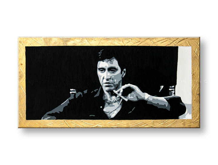 Ručno slikane slike na platnu Pop Art AL PACINO 