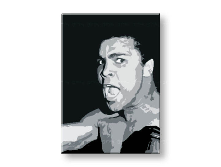 Ručno slikane slike na platnu Pop Art Muhamad Ali 