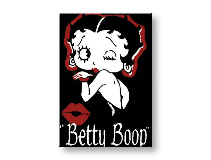 Ručno slikane slike na platnu Pop Art Betty Boop 1-delne 