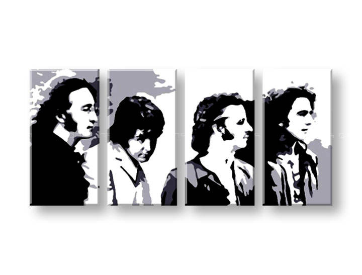 Ručno slikane slike na platnu Pop Art Beatles 