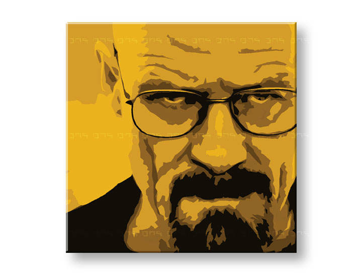 Ručno slikane slike na platnu Pop Art Breaking Bad 