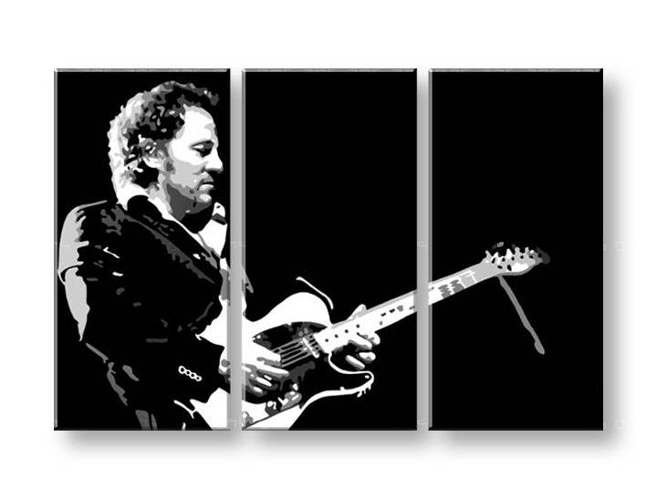 Ručno slikane slike na platnu Pop Art Bruce Springsteen 