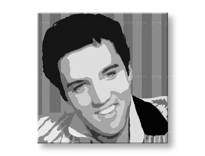 Ručno slikane slike na platnu Pop Art Elvis Presley 