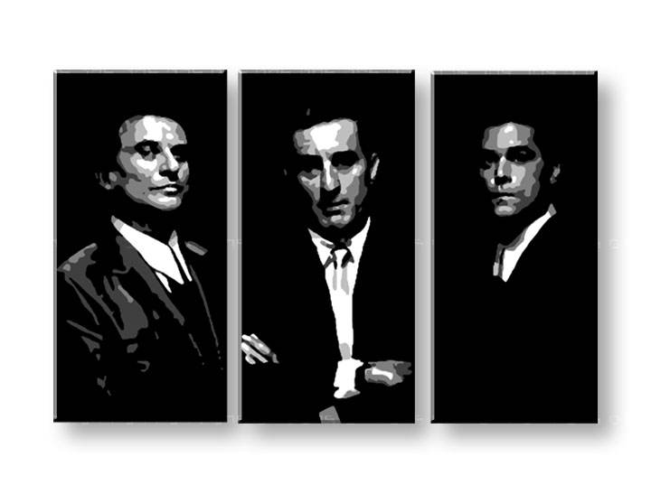 Ručno slikane slike na platnu Pop Art Goodfellas 