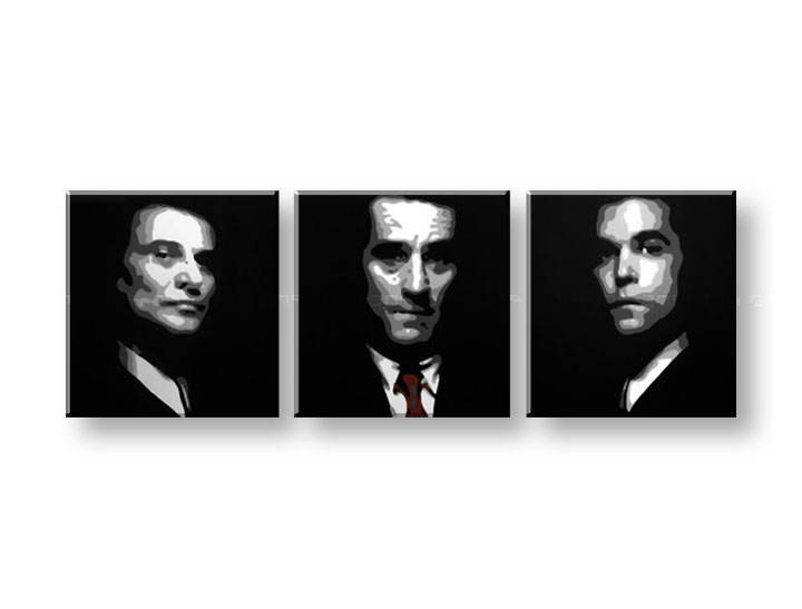 Ručno slikane slike na platnu Pop Art Goodfellas 