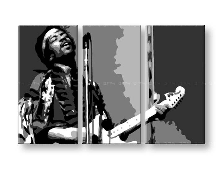 Ručno slikane slike na platnu Pop Art Jimmy Hendrix 
