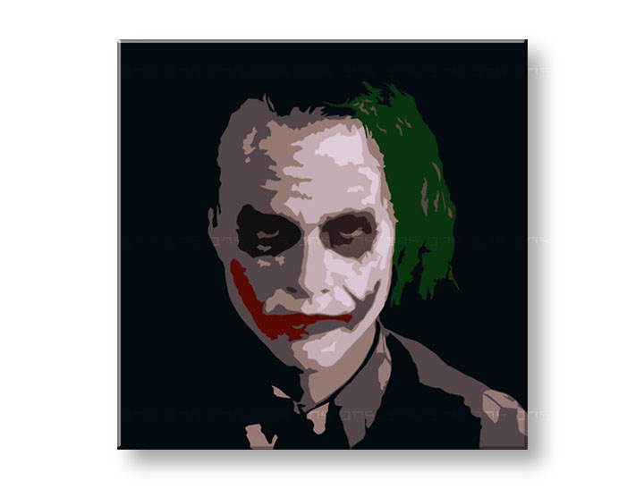 Ručno slikane slike na platnu Pop Art JOKER 