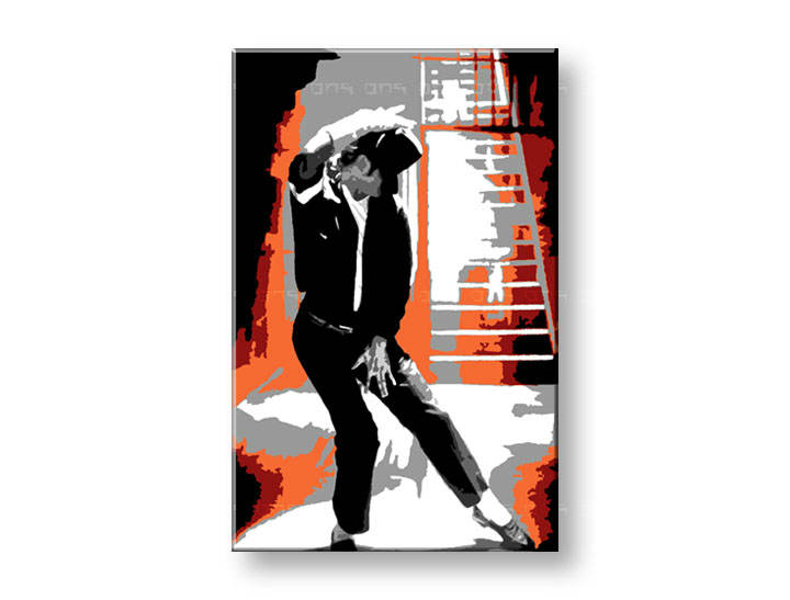 Ručno slikane slike na platnu Pop Art Michael Jackson 