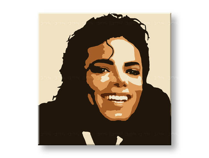 Ručno slikane slike na platnu Pop Art Michael Jackson 