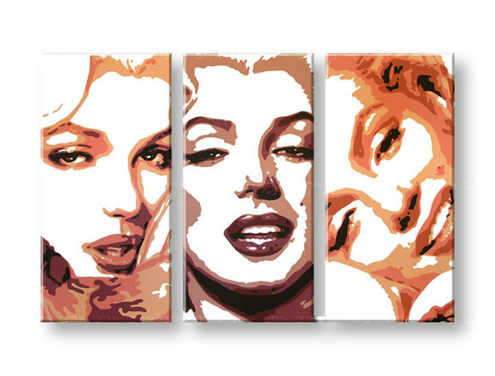 Ručno slikane slike na platnu Pop Art Marilyn Monroe 