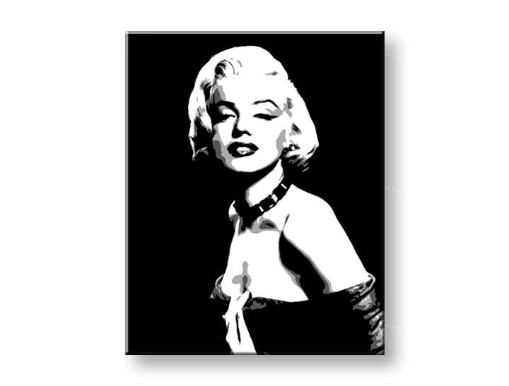 Ručno slikane slike na platnu Pop Art Marilyn MONROE 