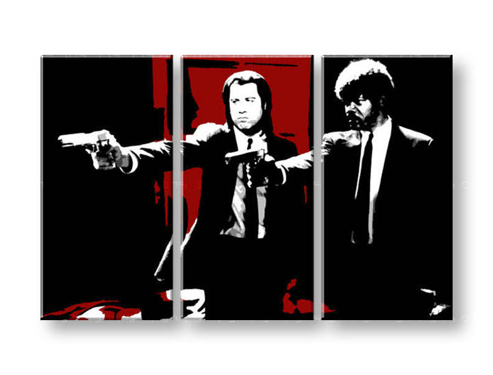 Ručno slikane slike na platnu Pop Art Pulp Fiction 