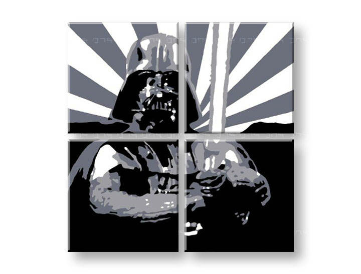 Ručno slikane slike na platnu Pop Art STAR WARS 