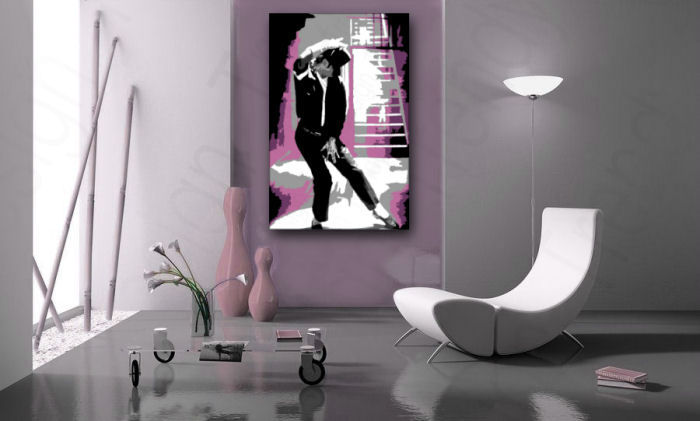 Ručno slikane slike na platnu Pop Art Michael Jackson 