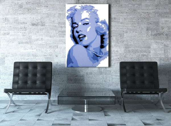 Ručno slikane slike na platnu Pop Art Marilyn Monroe 1-delne 
