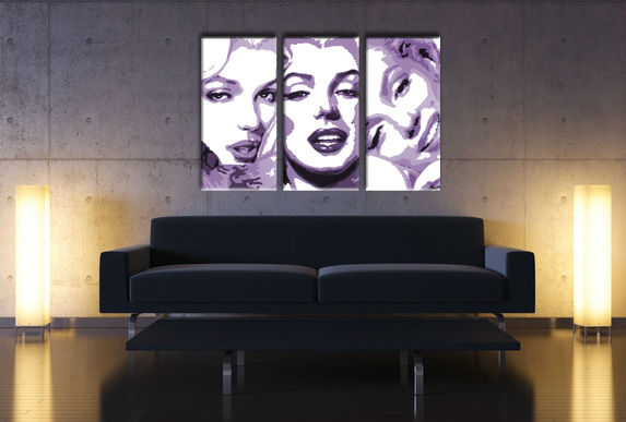 Ručno slikane slike na platnu Pop Art Marilyn MONROE 