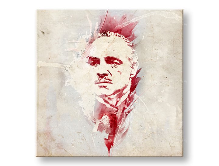 Slike na platnu Godfather Marlon Brando - AQUArt / Tom Loris