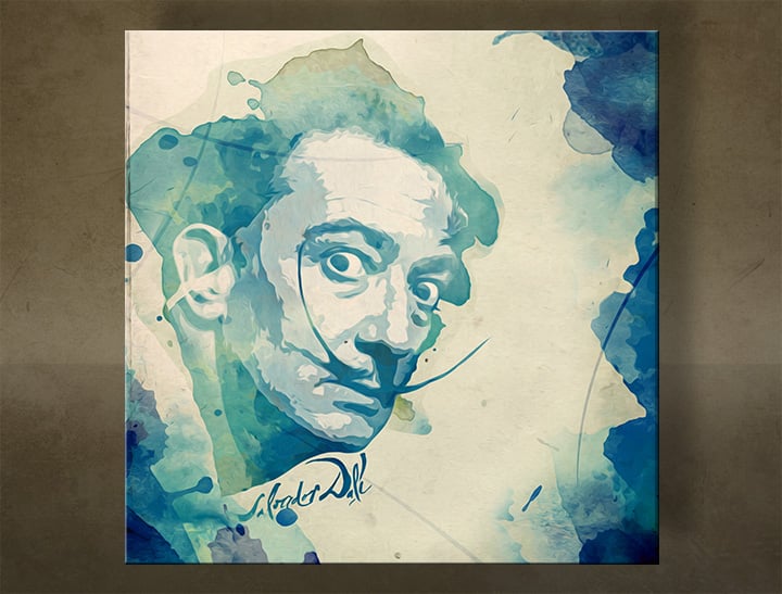 Slike na platnu Salvador Dalí - AQUArt / Tom Loris