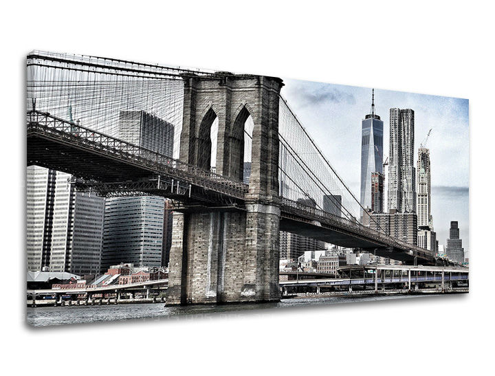 Slike na platnu GRADOVI Panorama - NEW YORK 