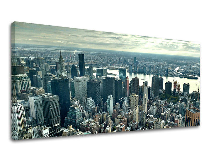 Slike na platnu GRADOVI Panorama - NEW YORK 