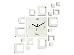 Zidni satovi ROMAN WHITE HMCNH010-white
